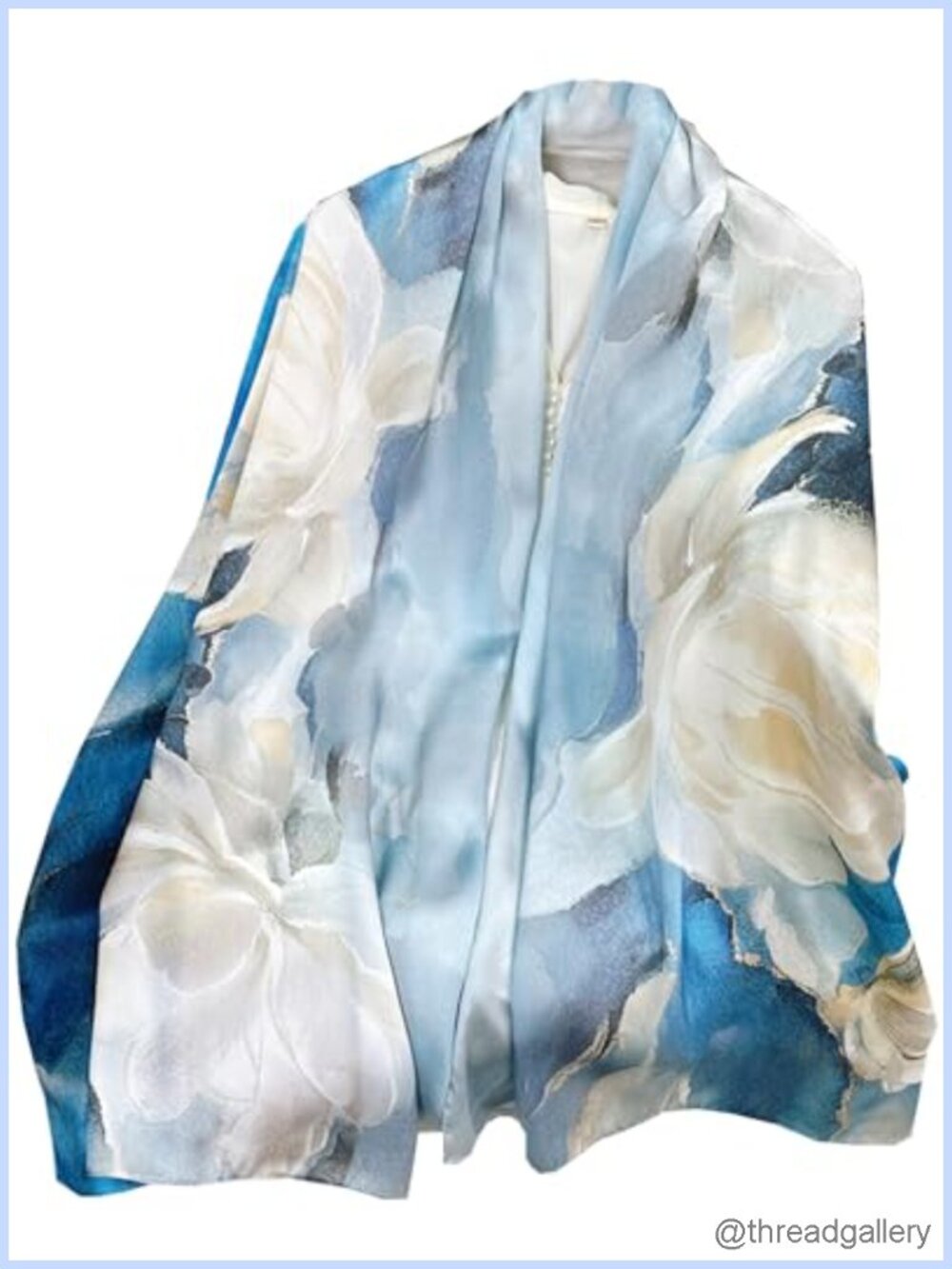 Long Silk Scarf Shawl Wrap Lightweight Polyester Satin Formal Evening Dress